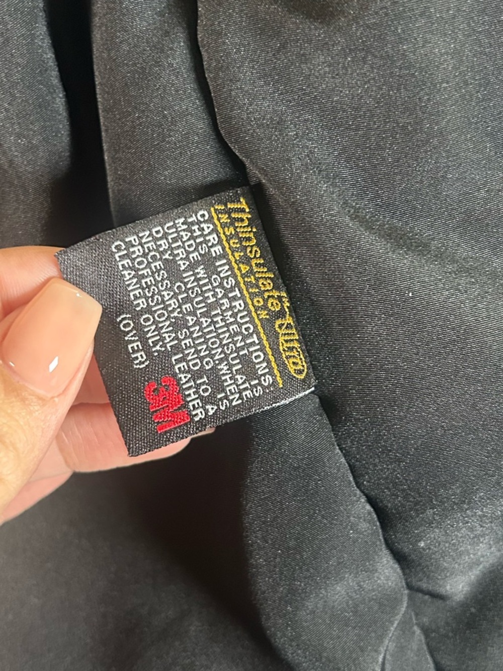 DNK Black Leather Bomber Jacket - Picture 3 of 16
